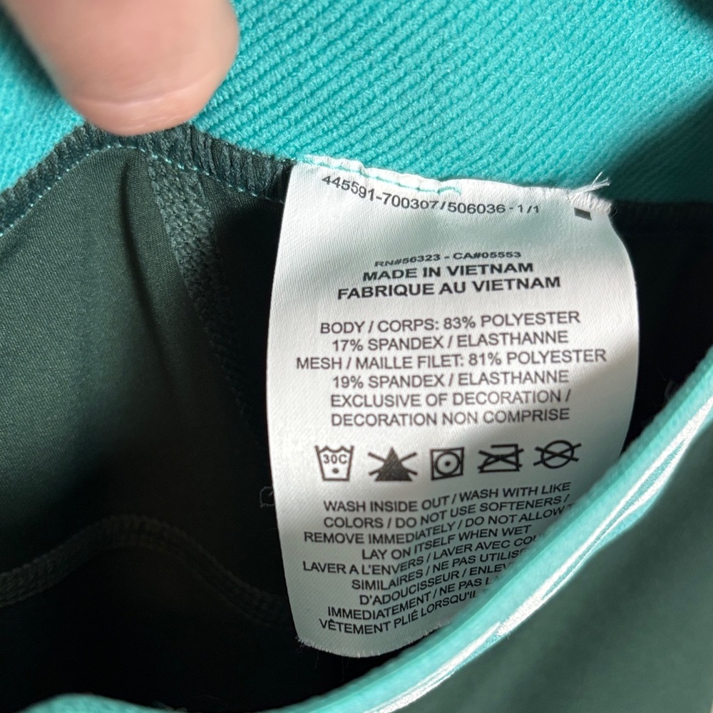 Nike Pro Women’s Dark Green Leggings - image 4